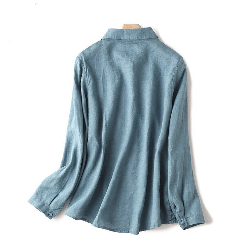 CHEMISE AMPLE BRODÉE