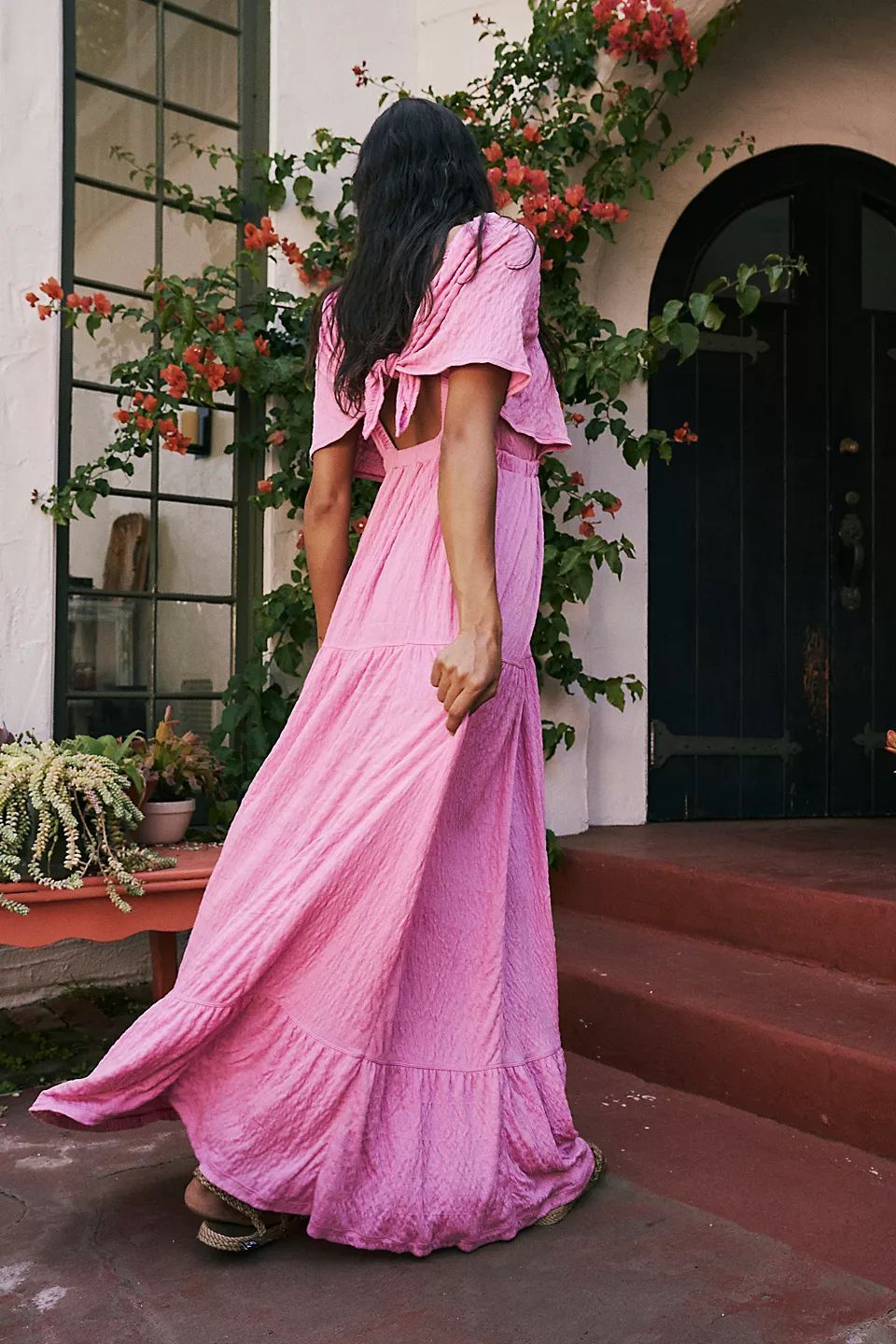 ROBE AMPLE DÉCONTRACTÉE LONGUE