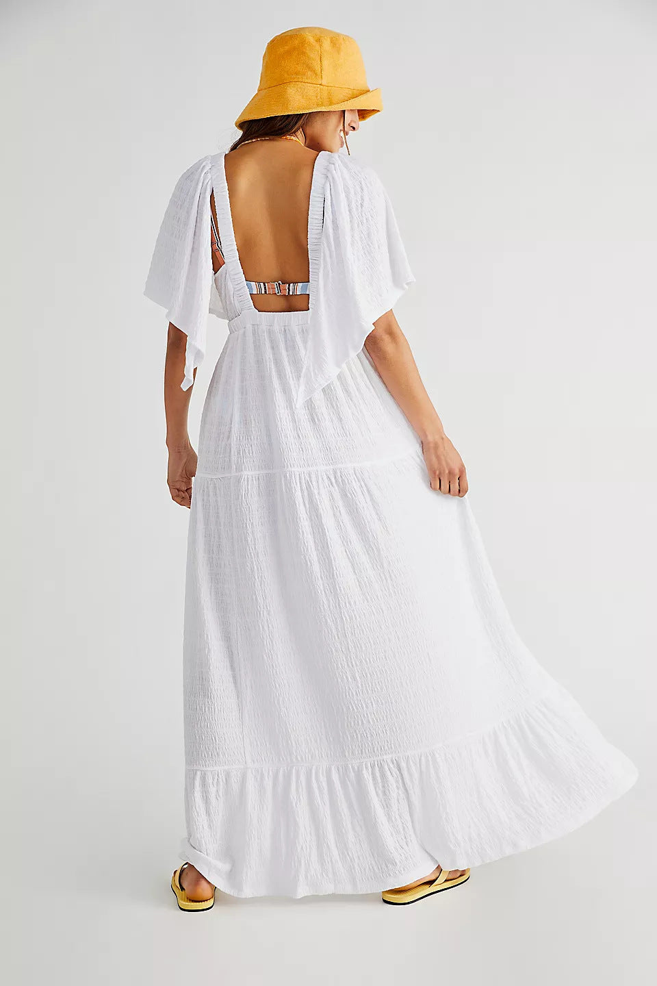 ROBE AMPLE DÉCONTRACTÉE LONGUE