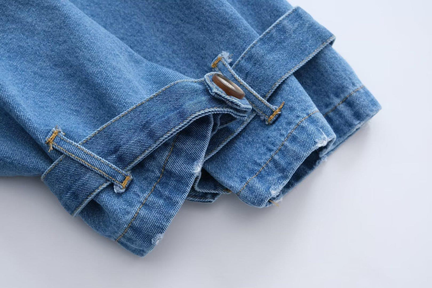 TRENCH COAT LONG EN DENIM