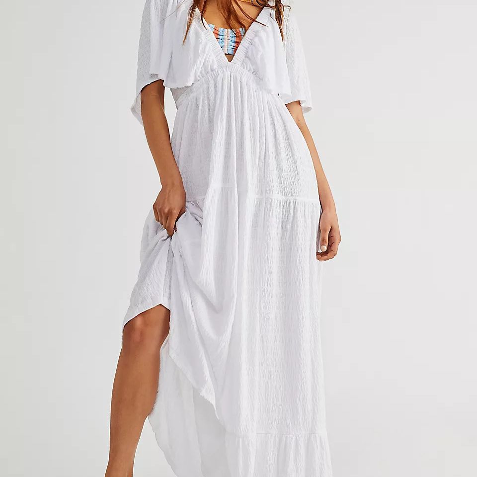 ROBE AMPLE DÉCONTRACTÉE LONGUE