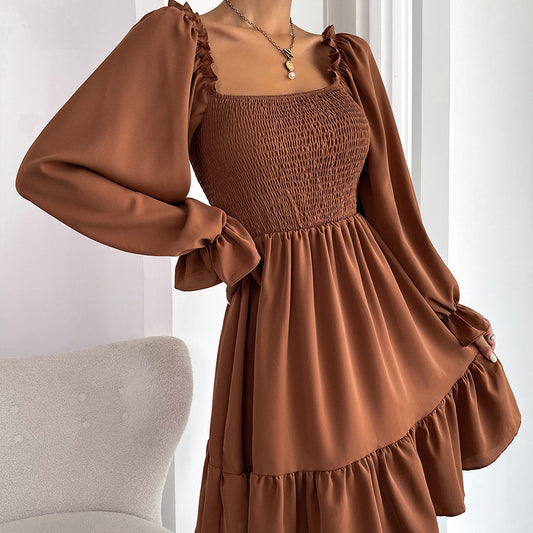ROBE BOHÈME BUSTIER FRONCÉ