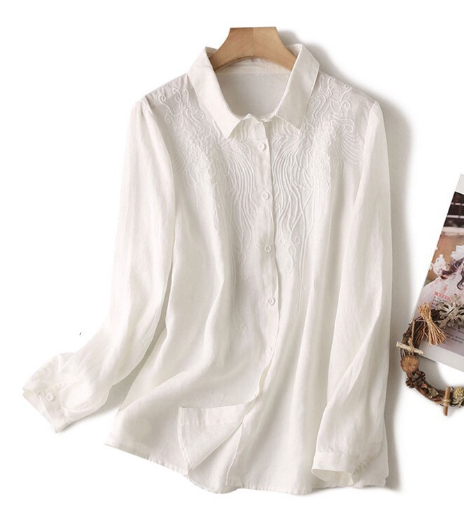 CHEMISE AMPLE BRODÉE