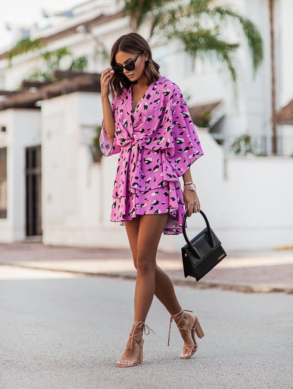 ROBE D'ÉTÉ MINI À VOLANTS