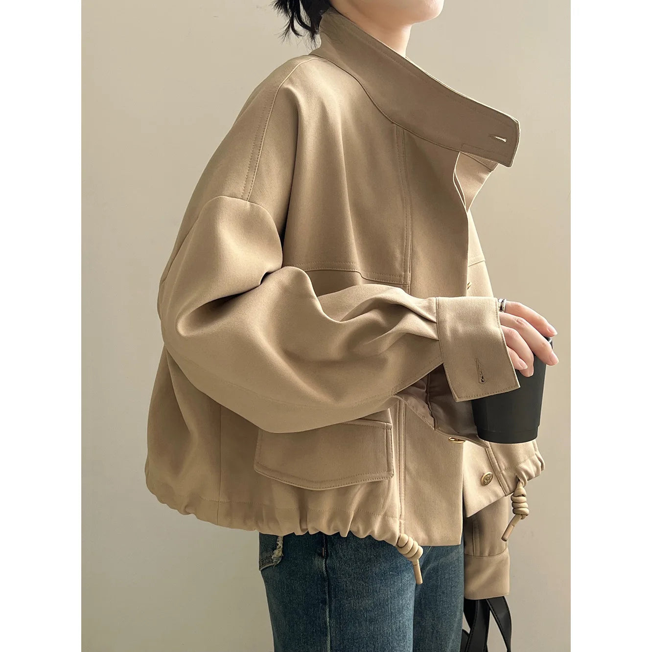 VESTE DÉCONTRACTÉE OVERSIZE