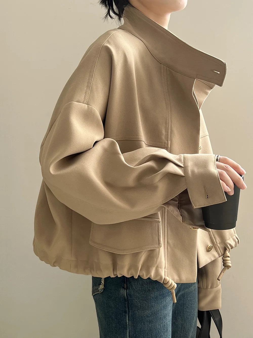 VESTE DÉCONTRACTÉE OVERSIZE