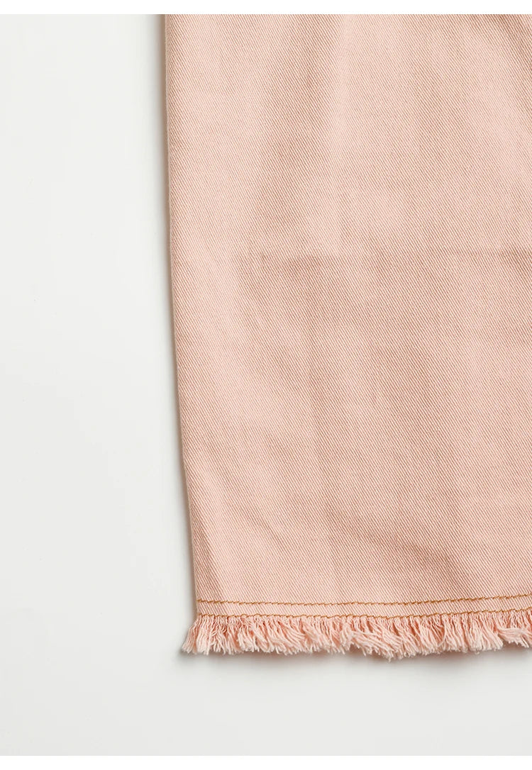 ROBE DÉCONTRACTÉE COURTE EN COTON BOUTONNÉE HAUTE QUALITÉ