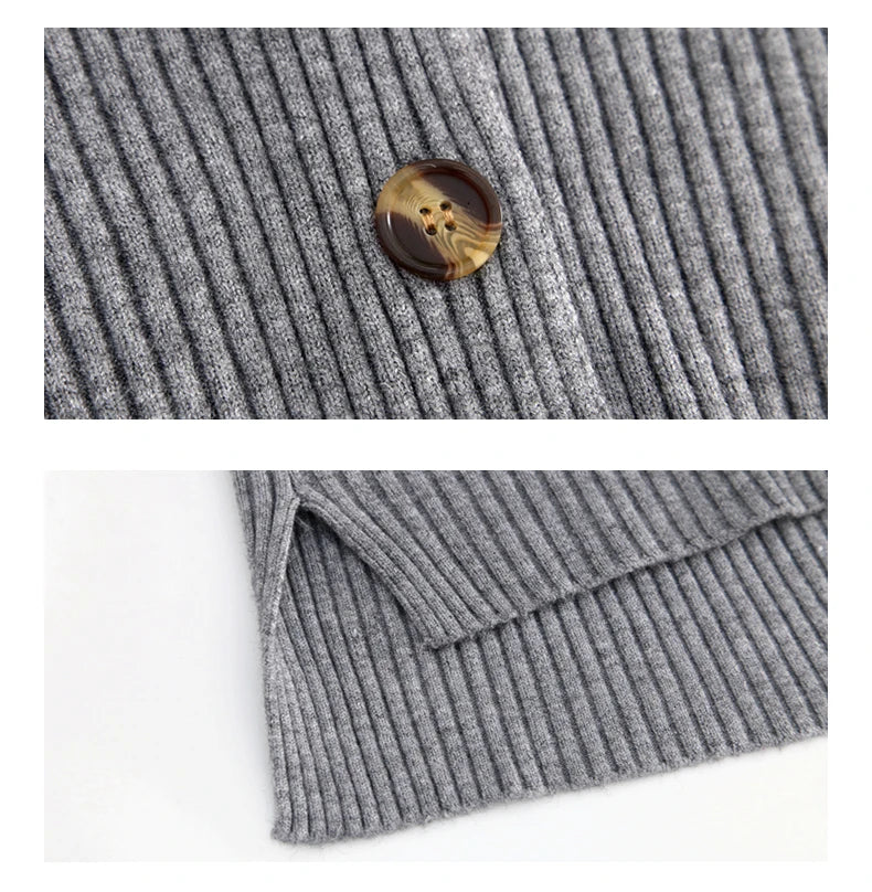 CARDIGAN TRICOT EN COTON