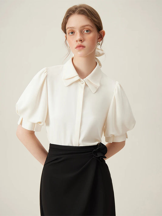 CHEMISE MANCHES COURTES COL POLO