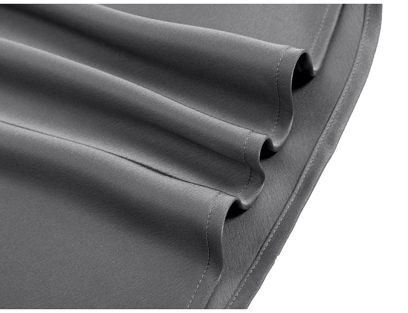 JUPE CLOCHE LONGUE EN SATIN