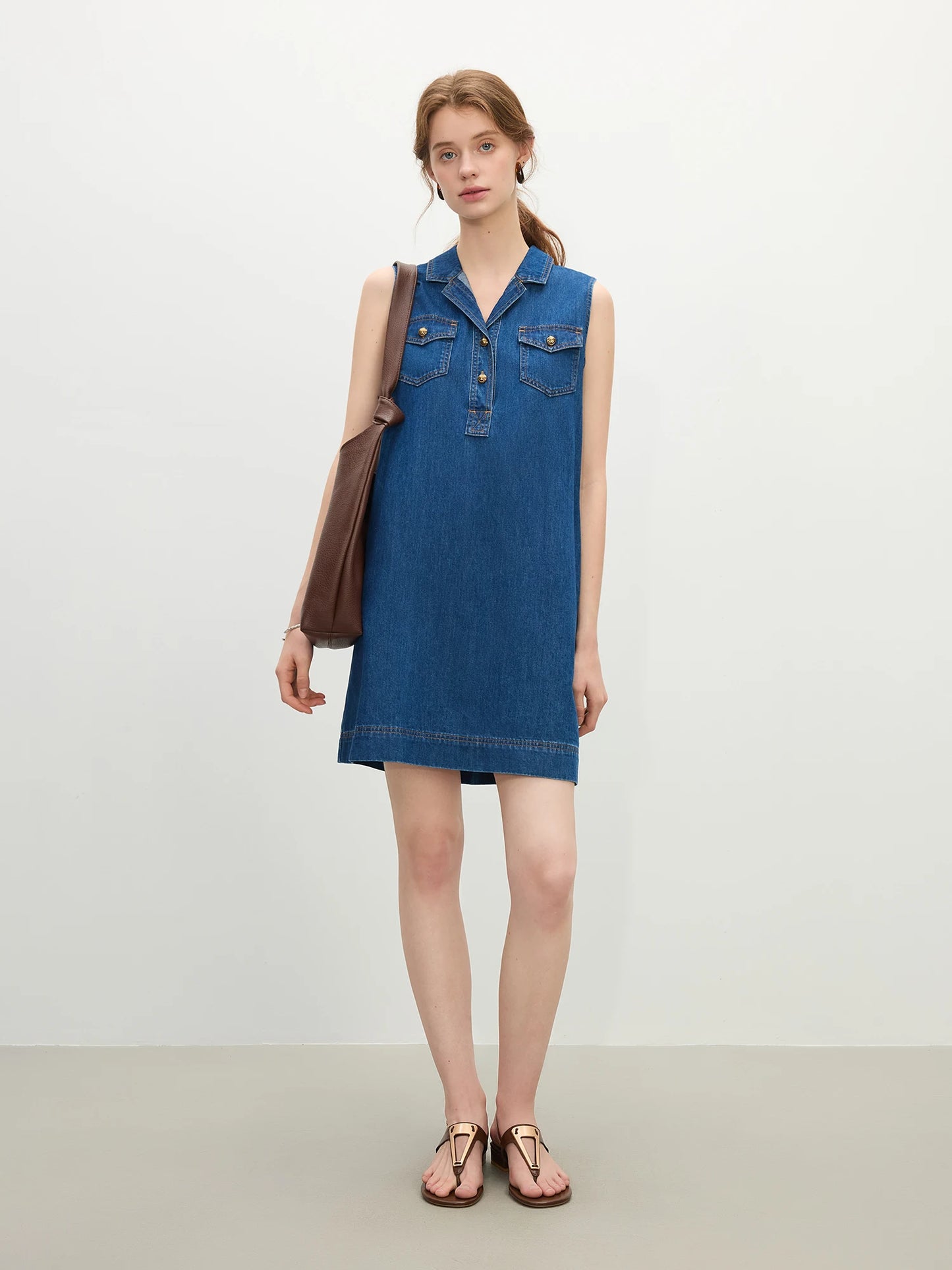 ROBE DENIM COURTE