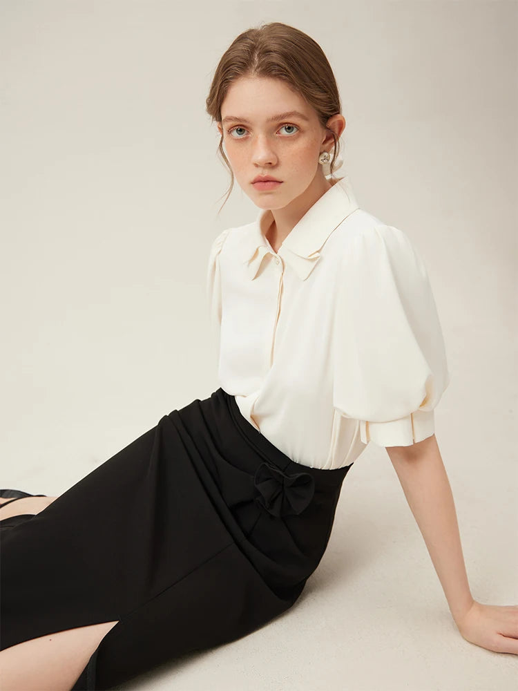 CHEMISE MANCHES COURTES COL POLO