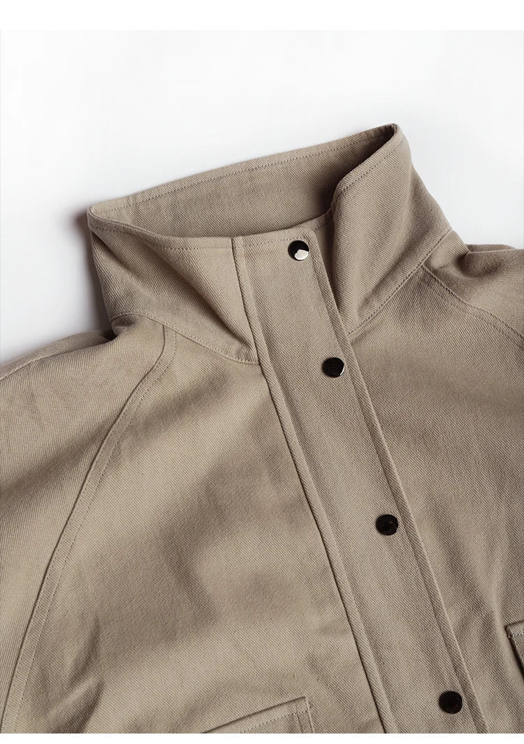 VESTE BOUTONNÉE 100% COTON