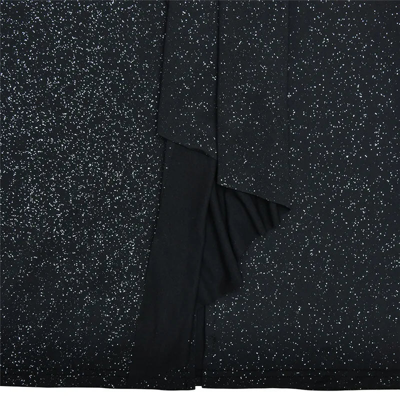 ROBE LONGUE AVEC DÉCOLLETÉ PLONGEANT