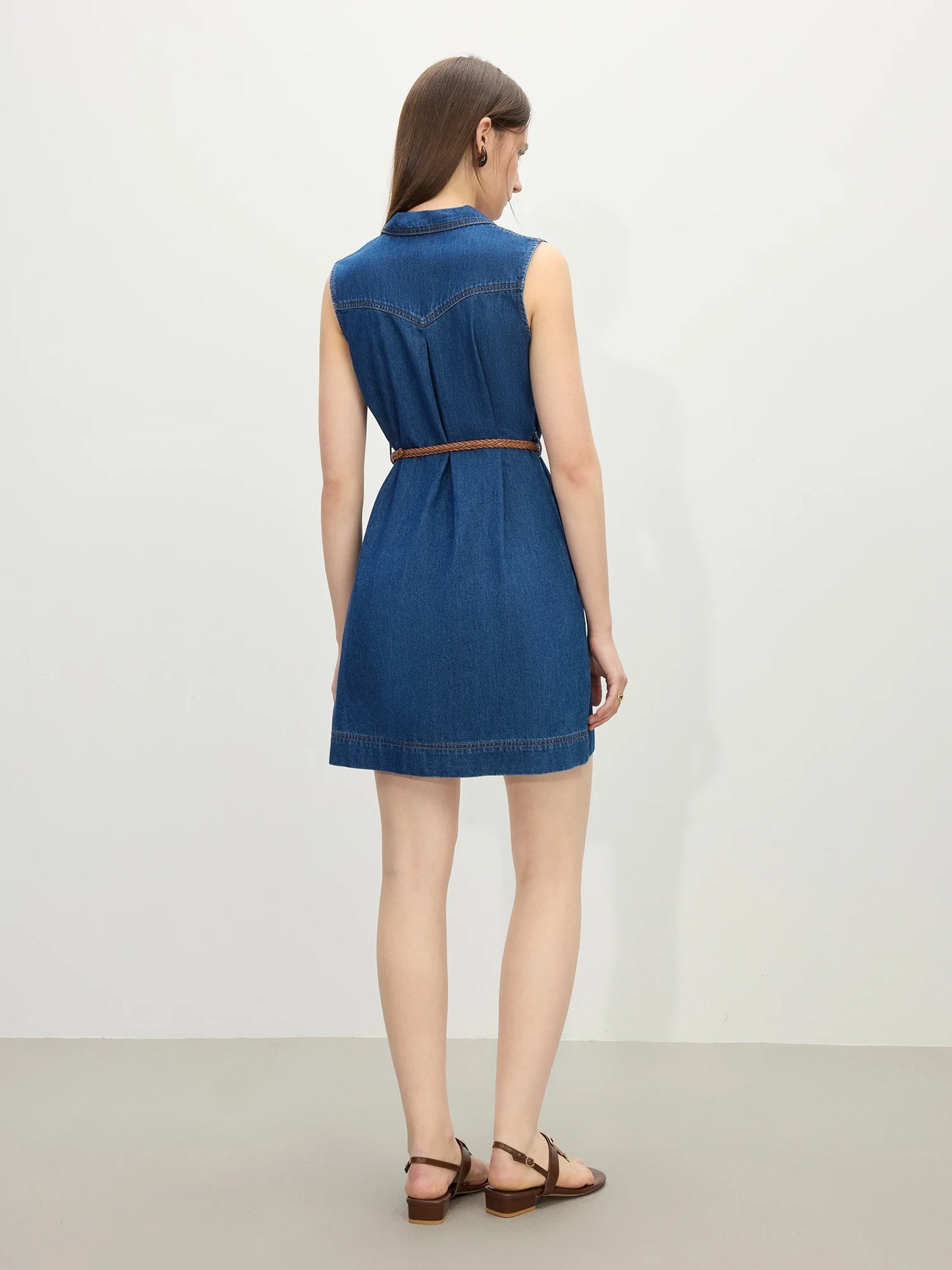 ROBE DENIM COURTE