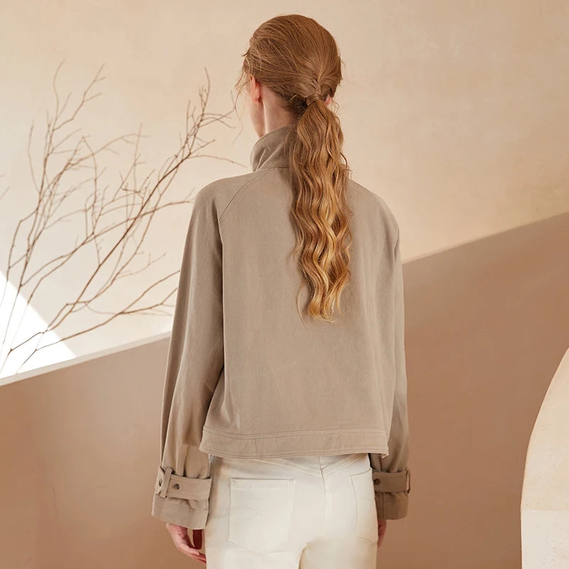 VESTE BOUTONNÉE 100% COTON