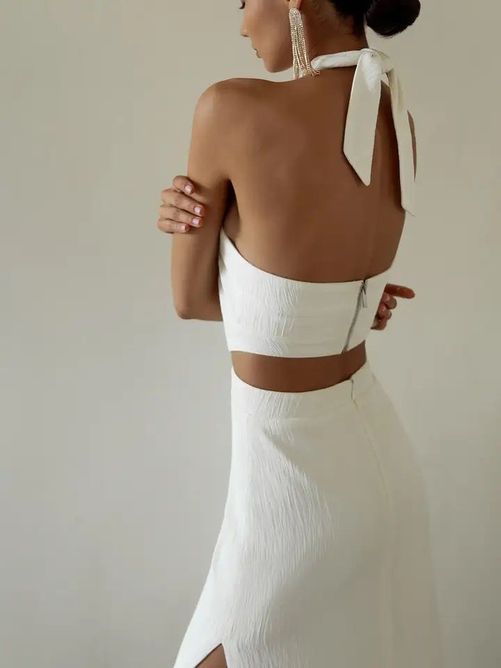 ROBE D'ÉTÉ LONGUE DOS NU