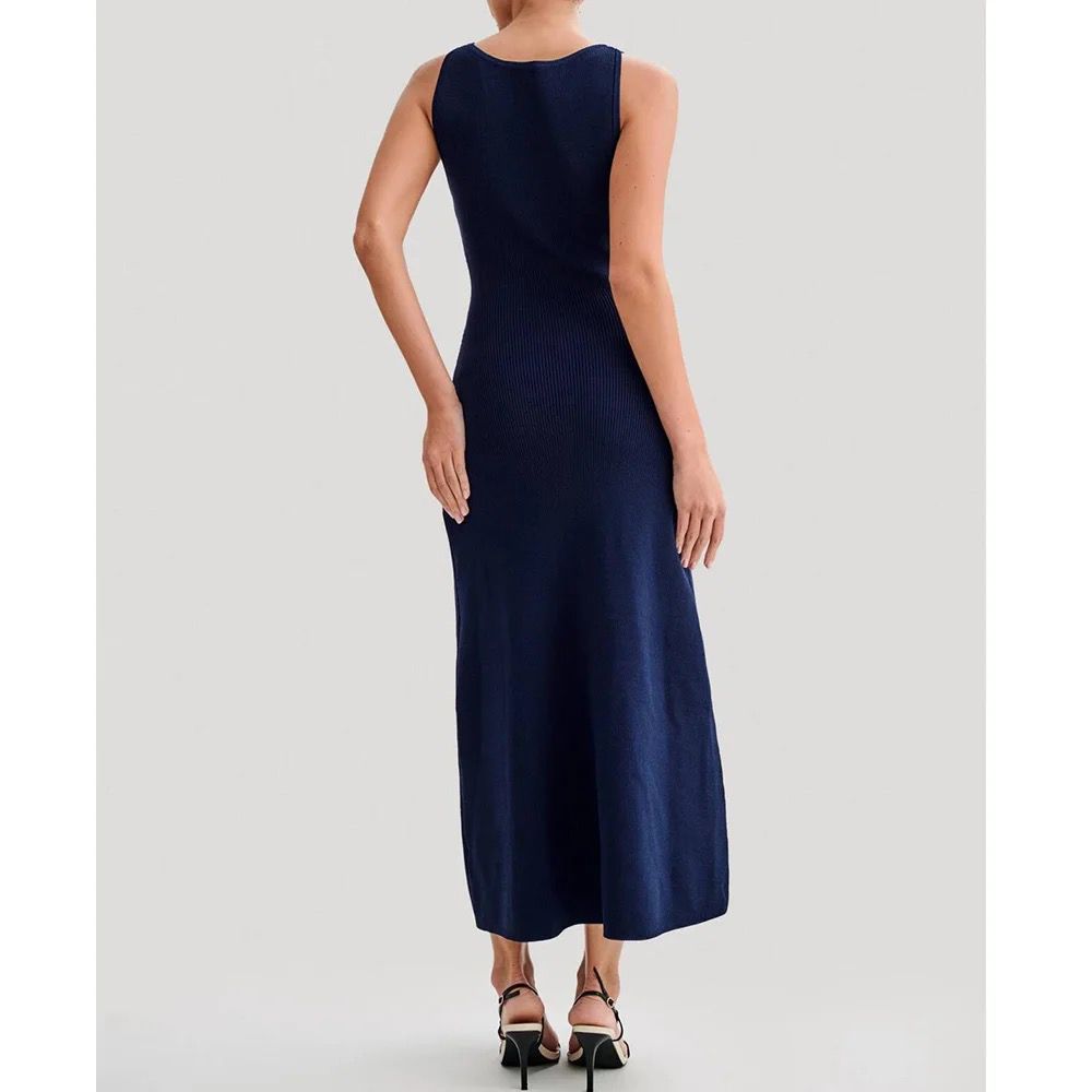 ROBE TISSÉE TRICOT LONGUE ÉTÉ