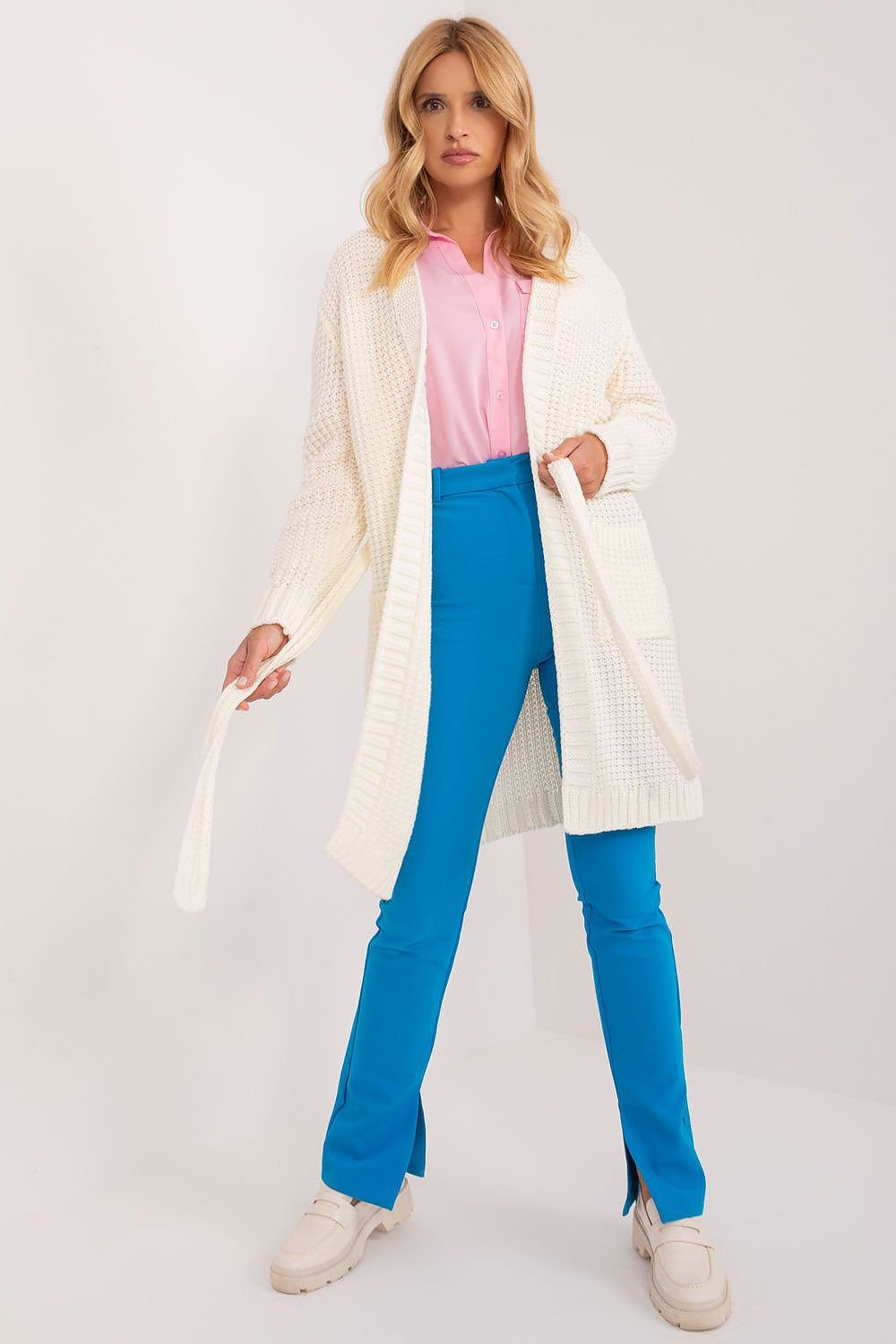 GILET CARDIGAN EN LAINE & ACRYLIQUE