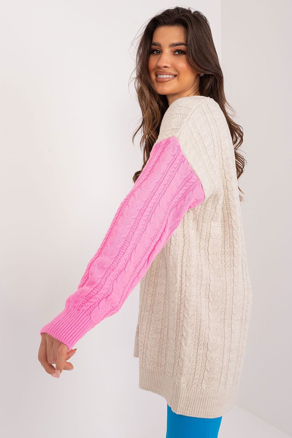 CARDIGAN GILET MI LONG DÉCONTRACTÉ