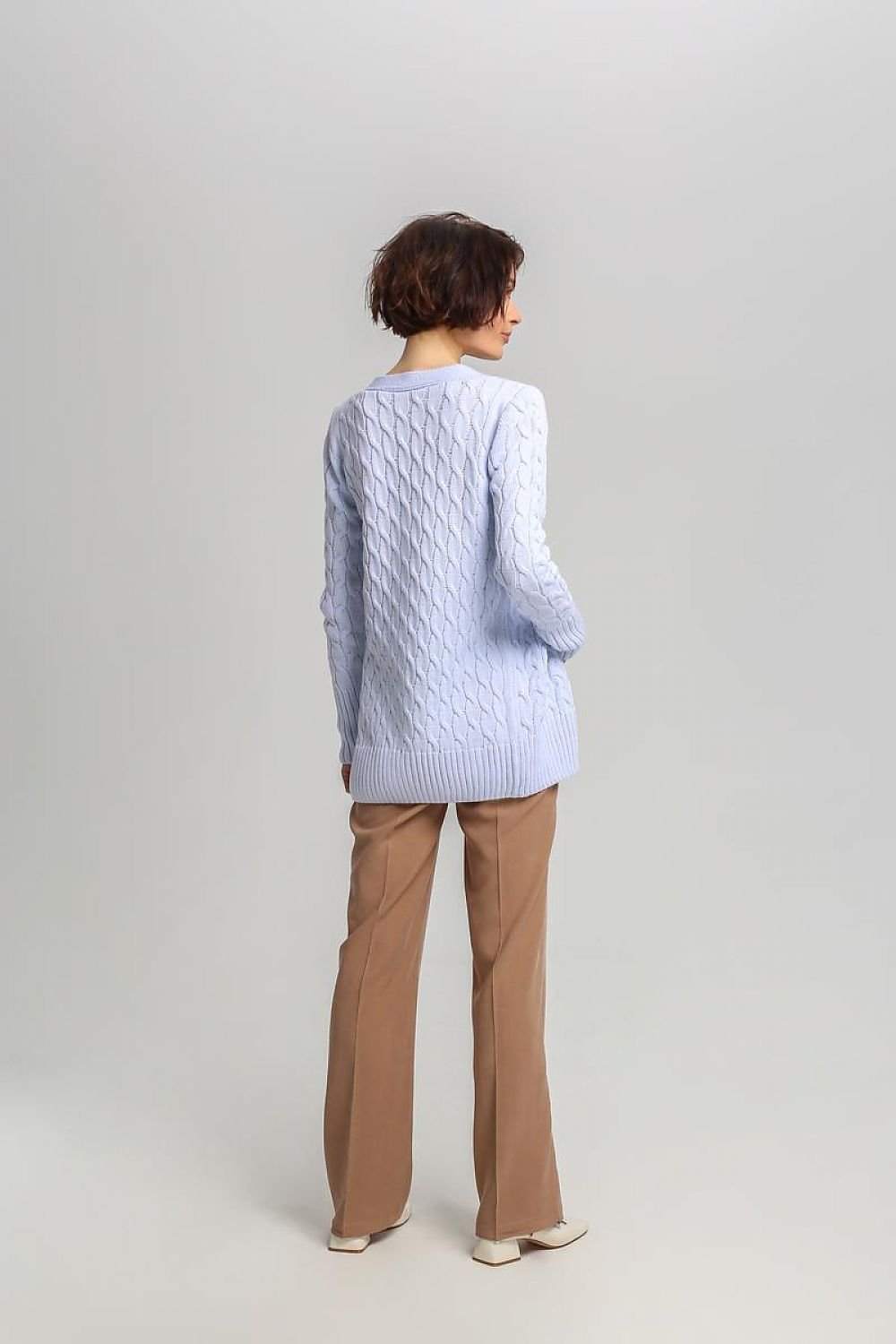 CARDIGAN GILET BOUTONNÉ TISSÉ