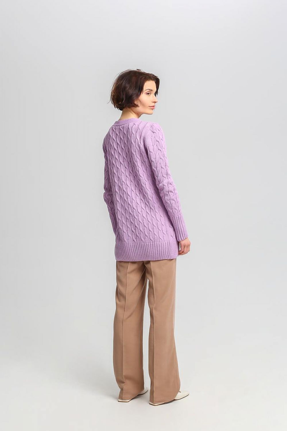 CARDIGAN GILET BOUTONNÉ TISSÉ