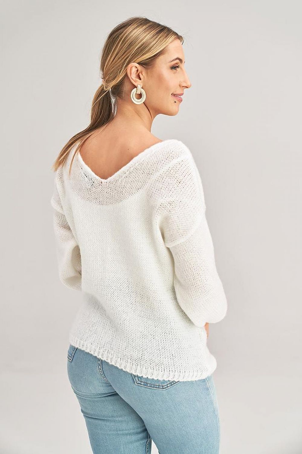 PULL À MOTIFS ROSES