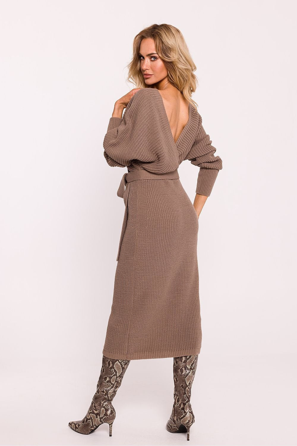 ROBE TRICOT MI-LONGUE