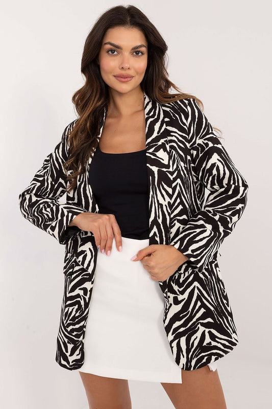 BLAZER IMPRIMÉ LEOPARD & ZÈBRE