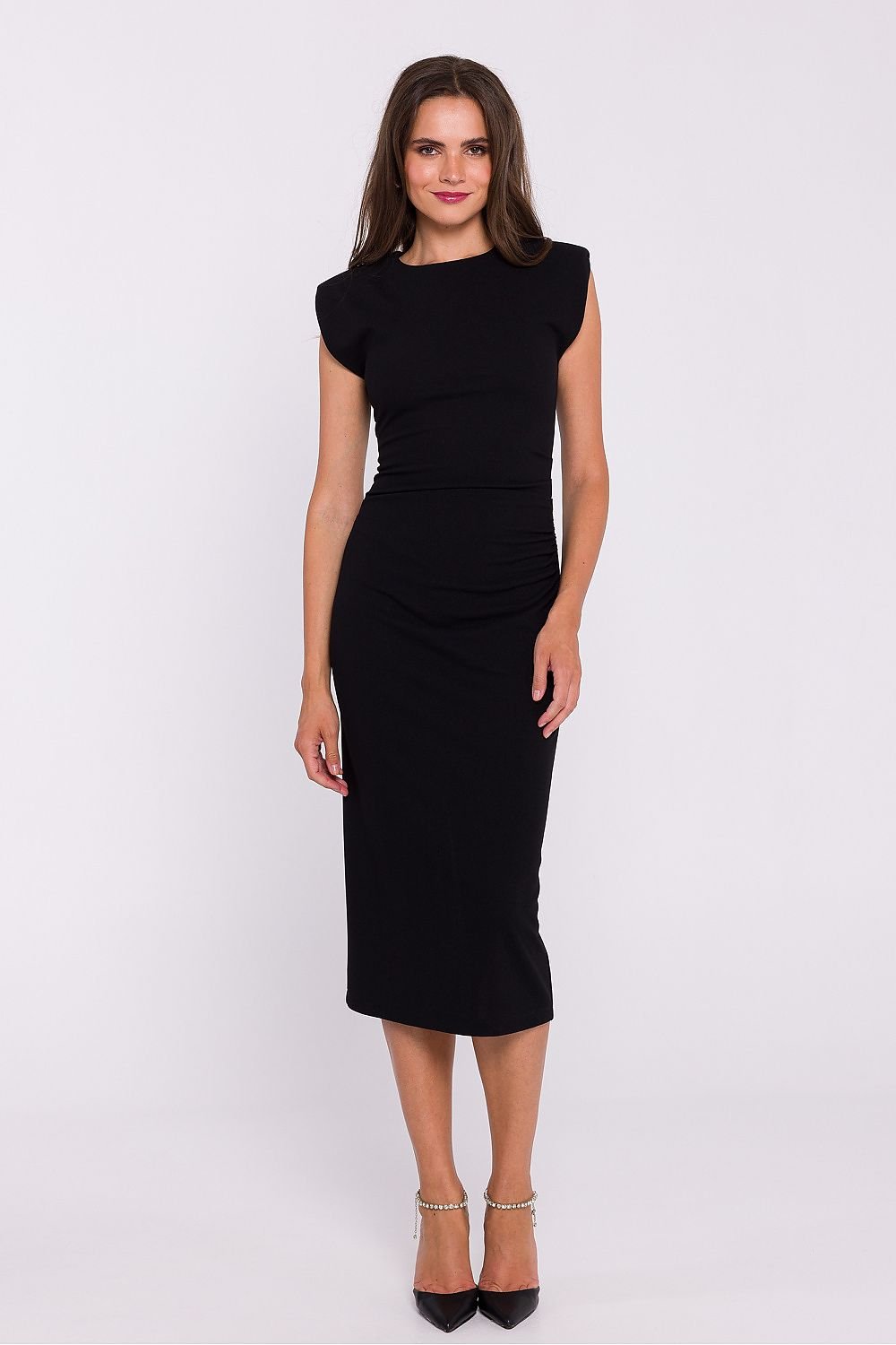 ROBE DROITE MAILLE STRECHT