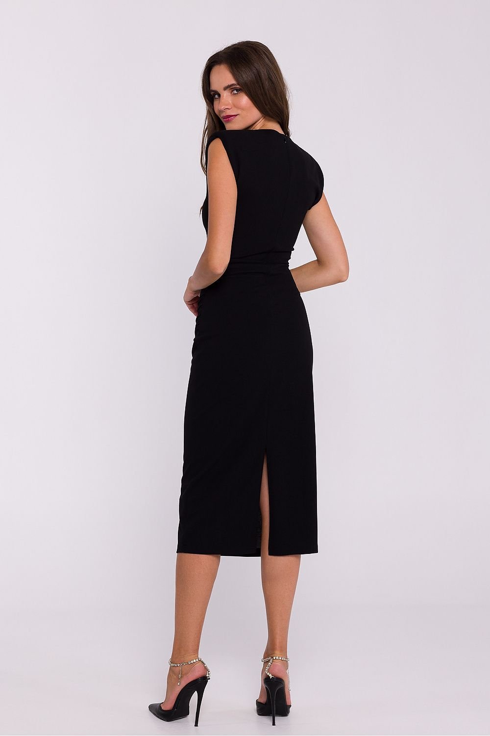 ROBE DROITE MAILLE STRECHT