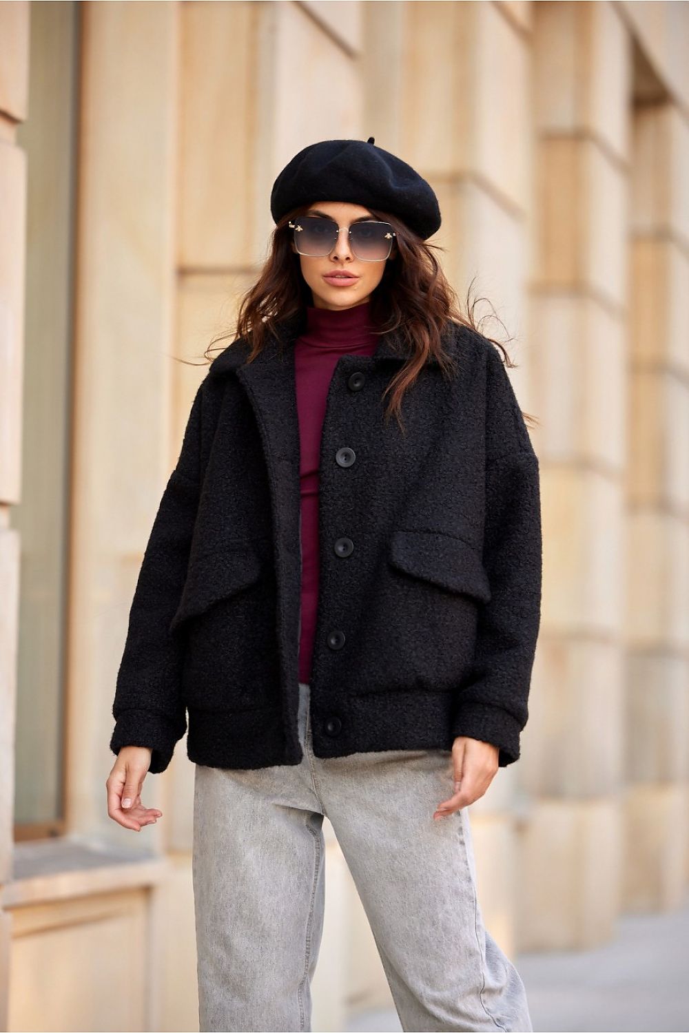 VESTE D'HIVER DÉCONTRACTÉ