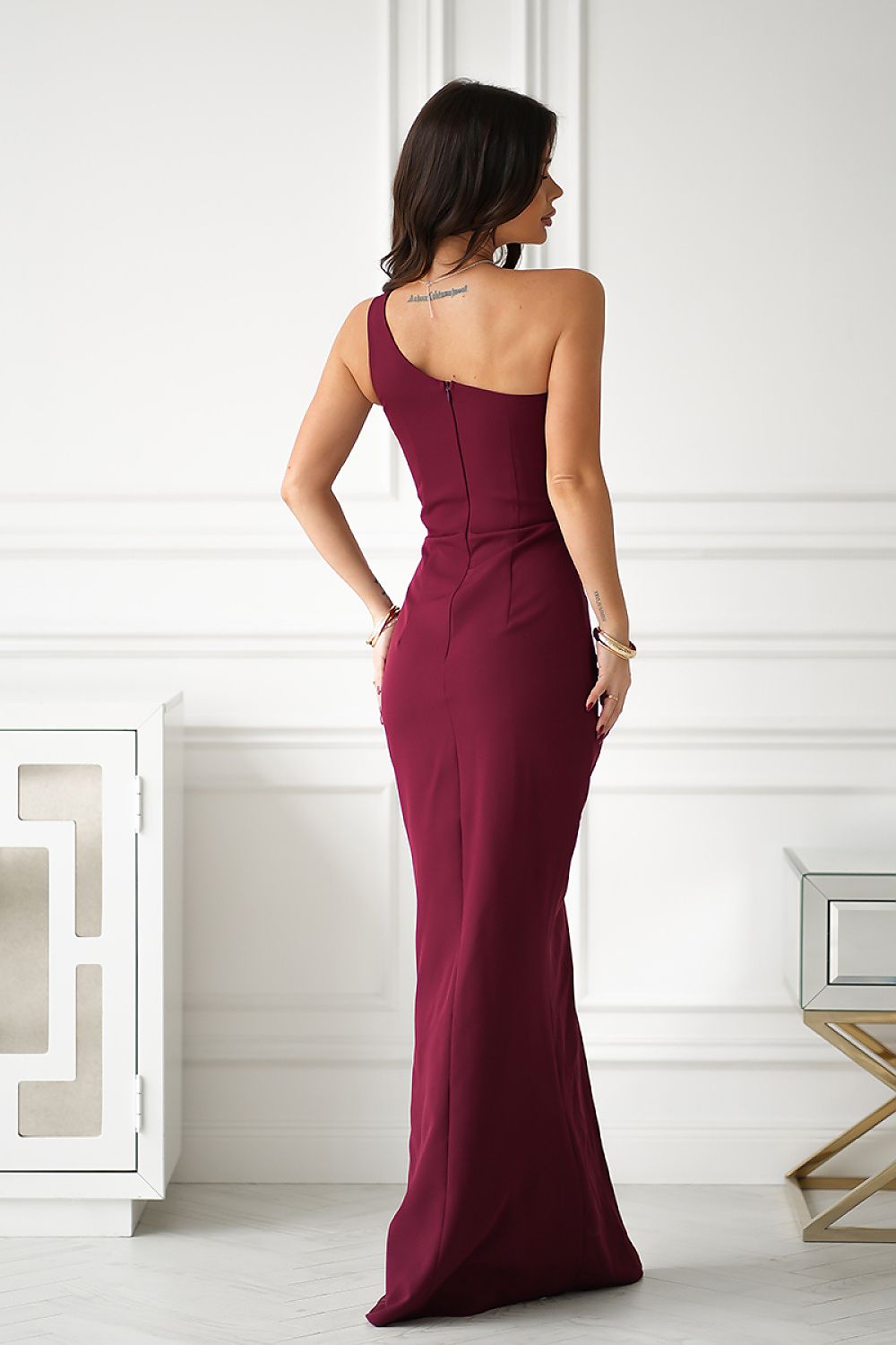 ROBE DE SOIRÉE BUSTIER PAILLETÉ