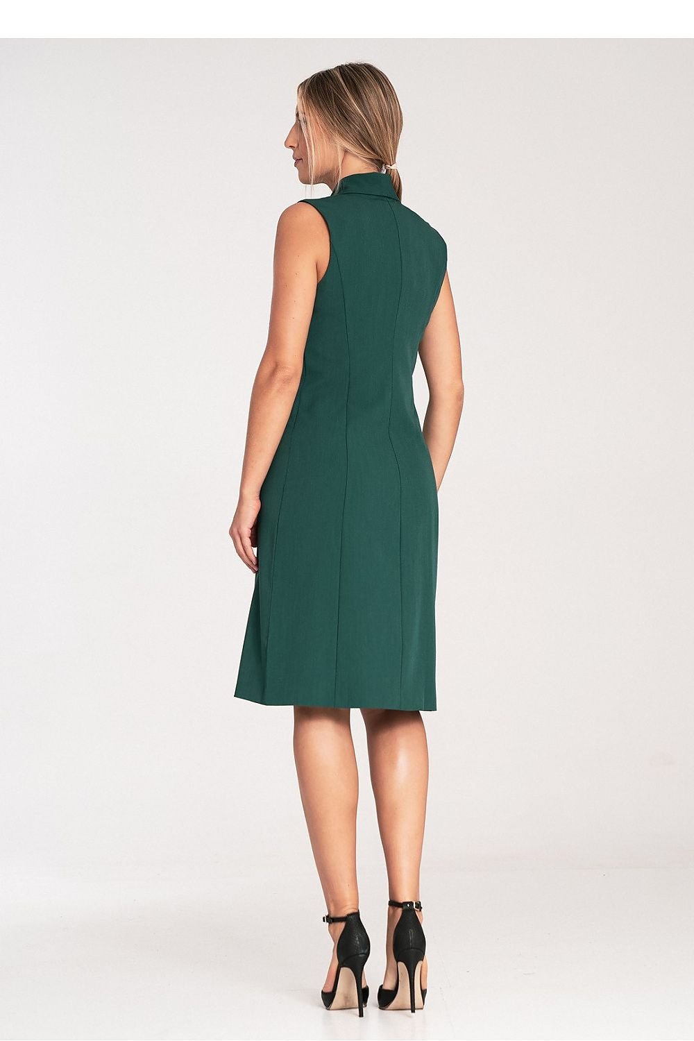 ROBE BLAZER LONG SANS MANCHES