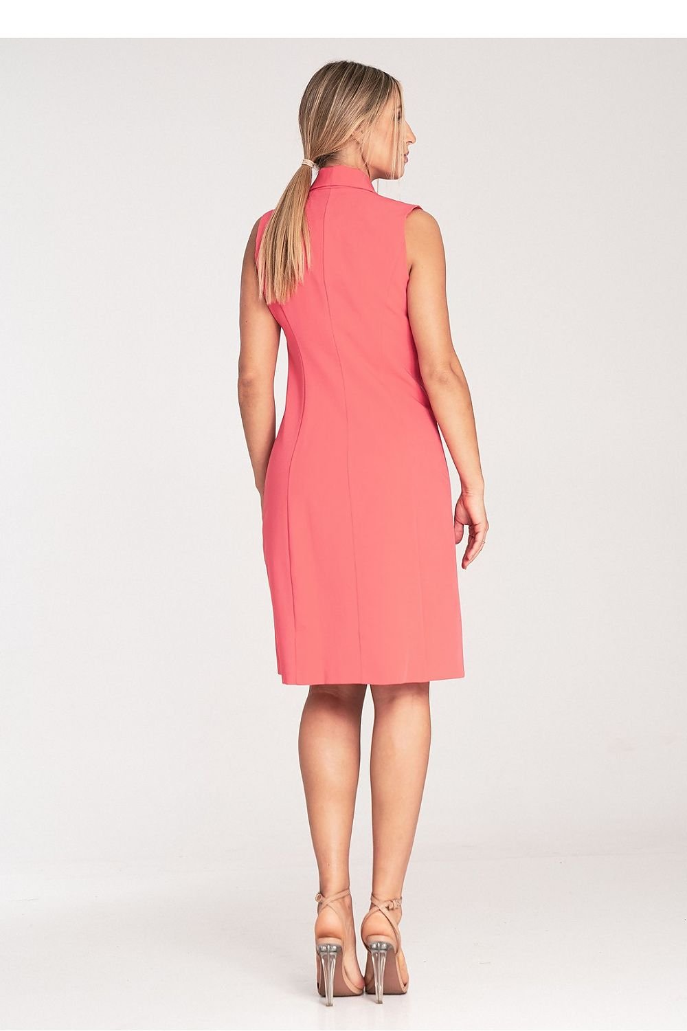 ROBE BLAZER LONG SANS MANCHES