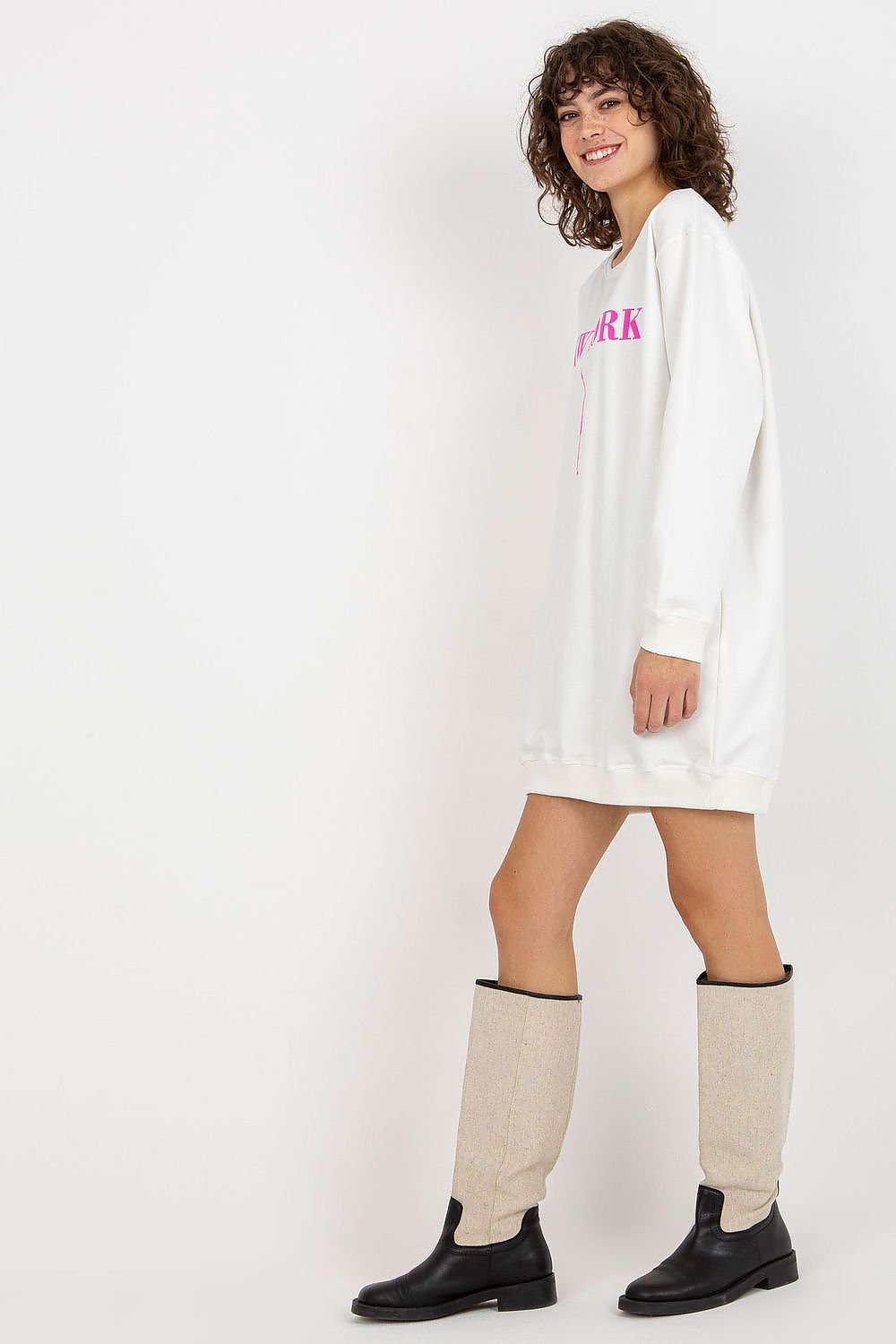 SWEATSHIRT OVERSIZE LONG NEW-YORK