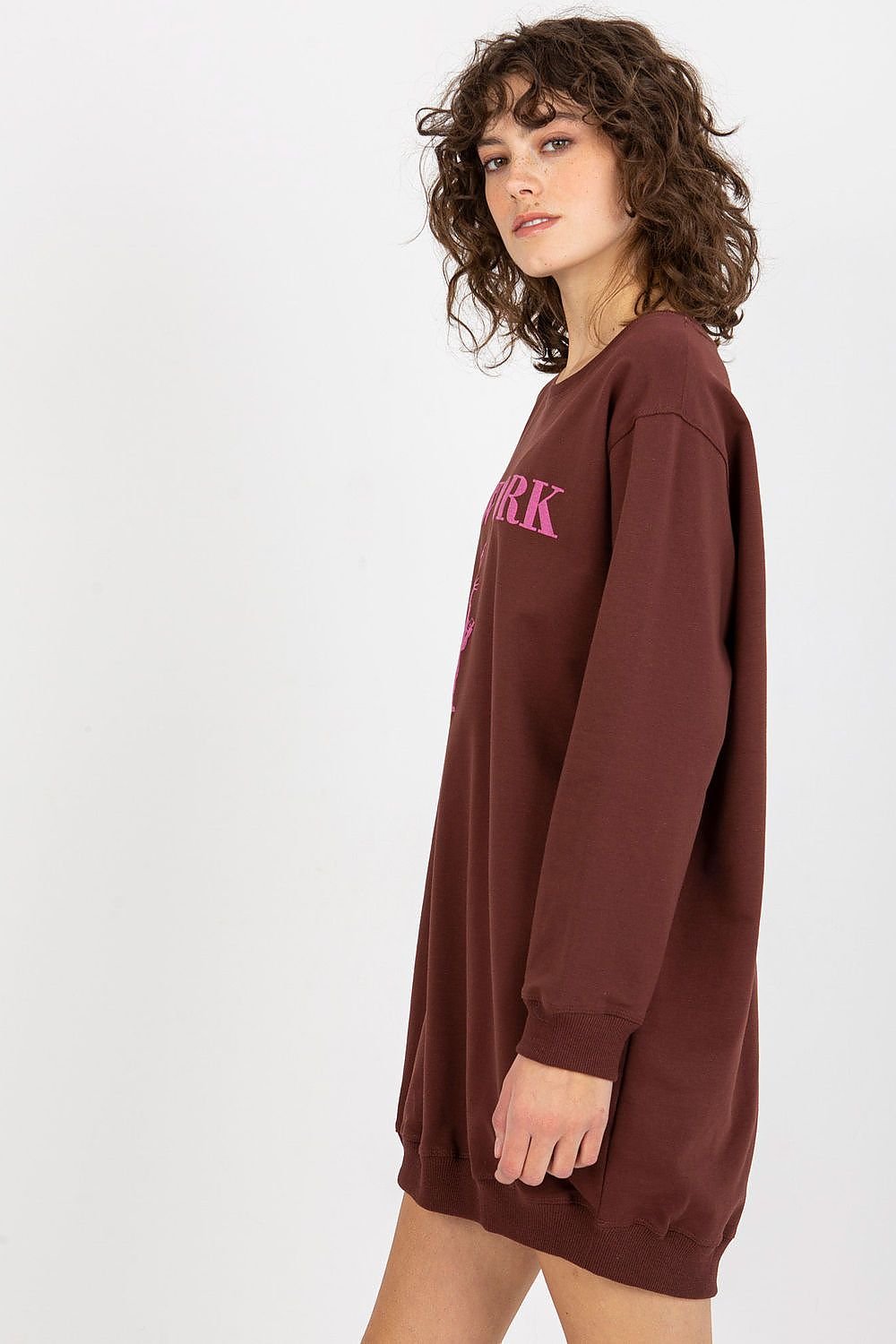 SWEATSHIRT OVERSIZE LONG NEW-YORK