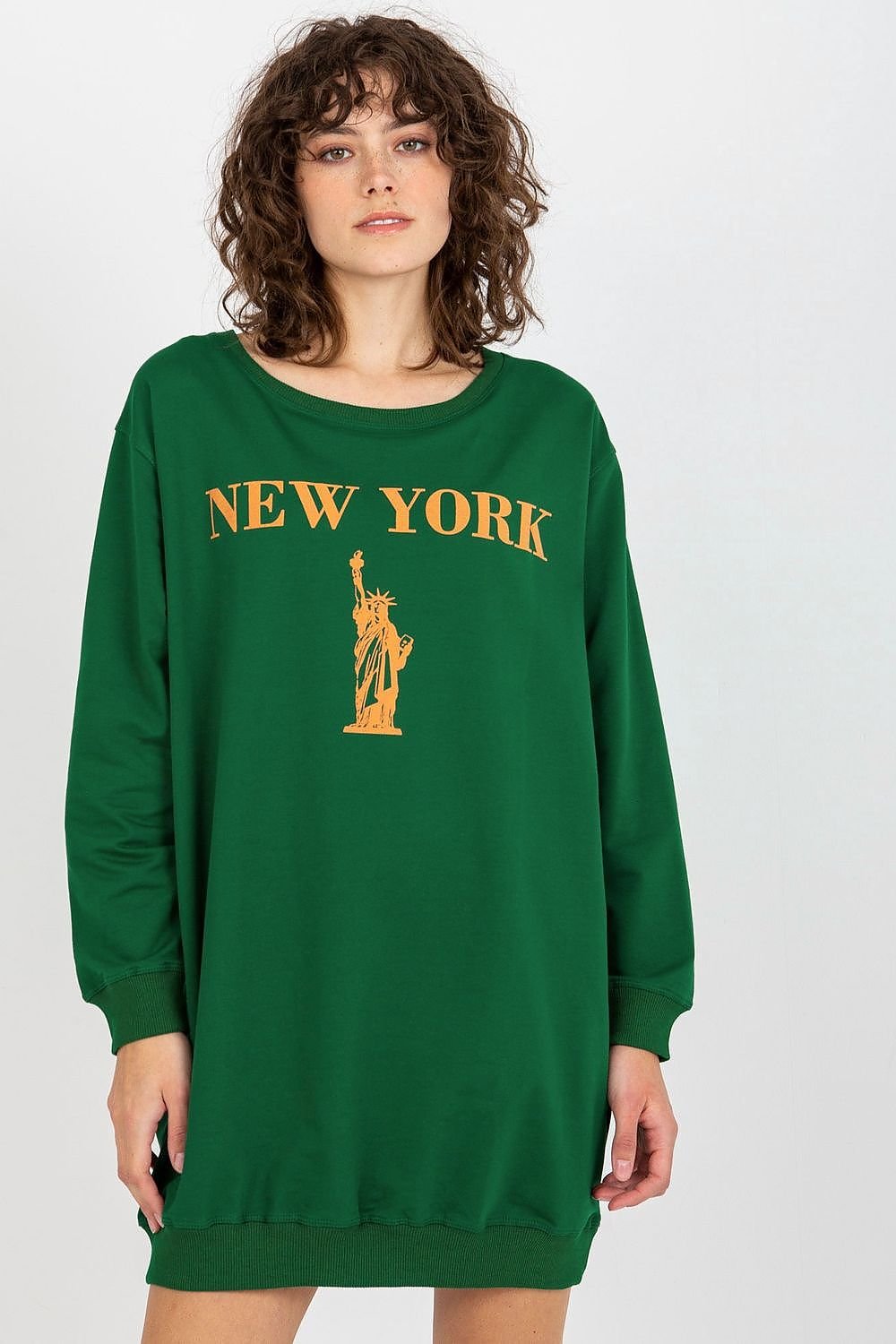 SWEATSHIRT OVERSIZE LONG NEW-YORK