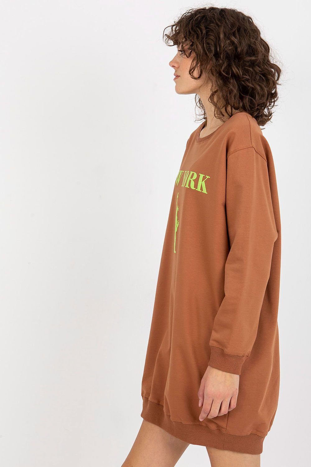 SWEATSHIRT OVERSIZE LONG NEW-YORK