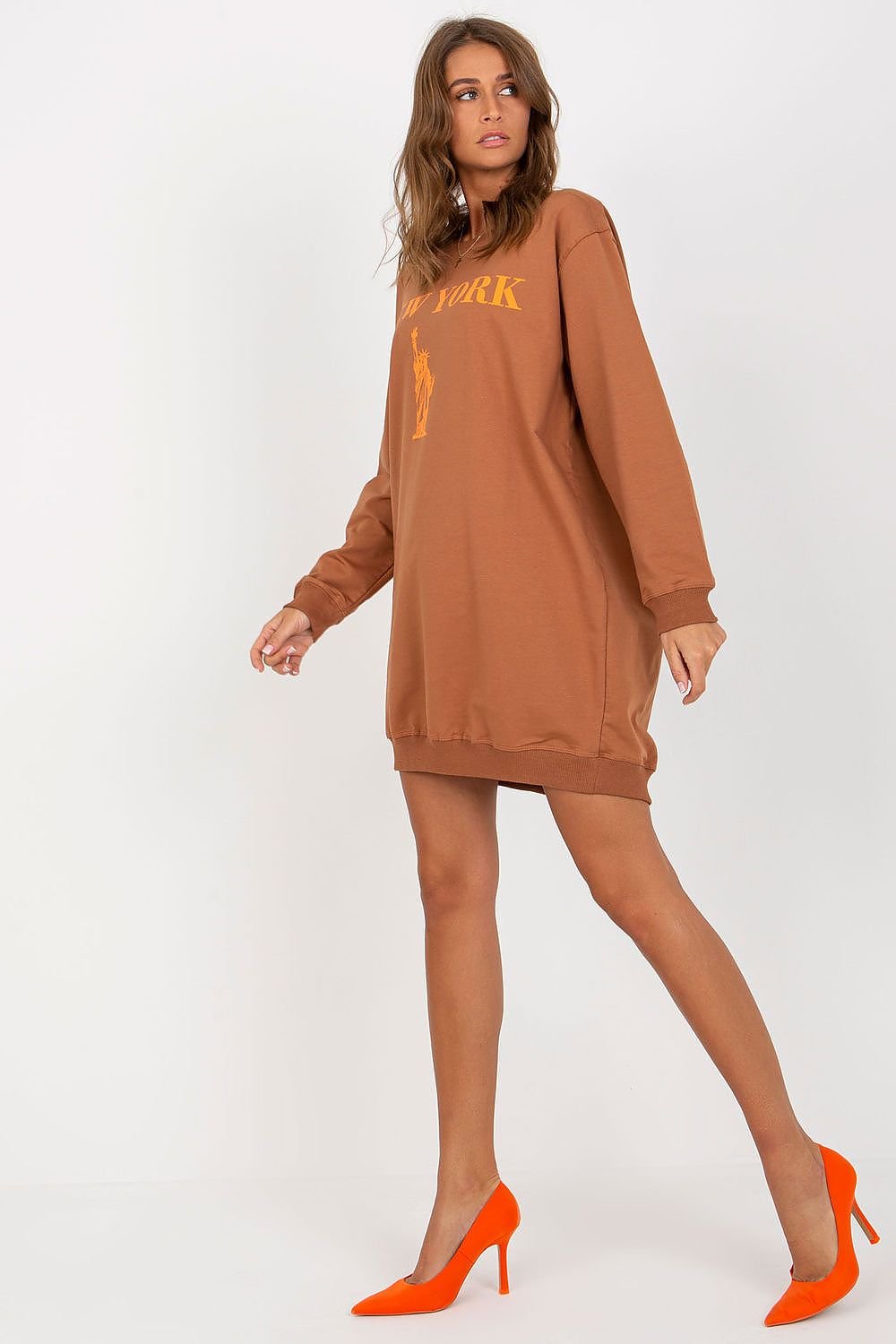SWEATSHIRT OVERSIZE LONG NEW-YORK