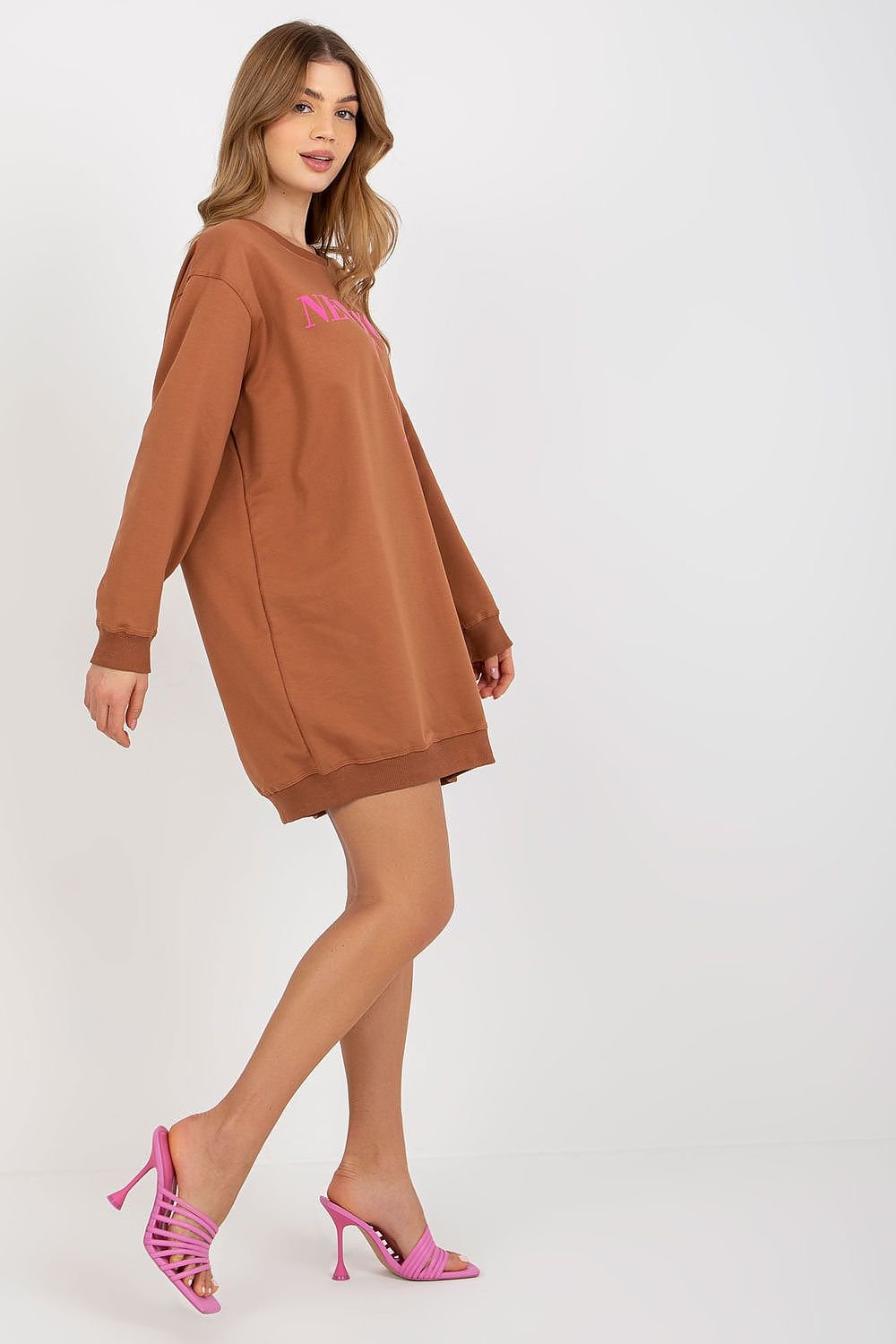 SWEATSHIRT OVERSIZE LONG NEW-YORK