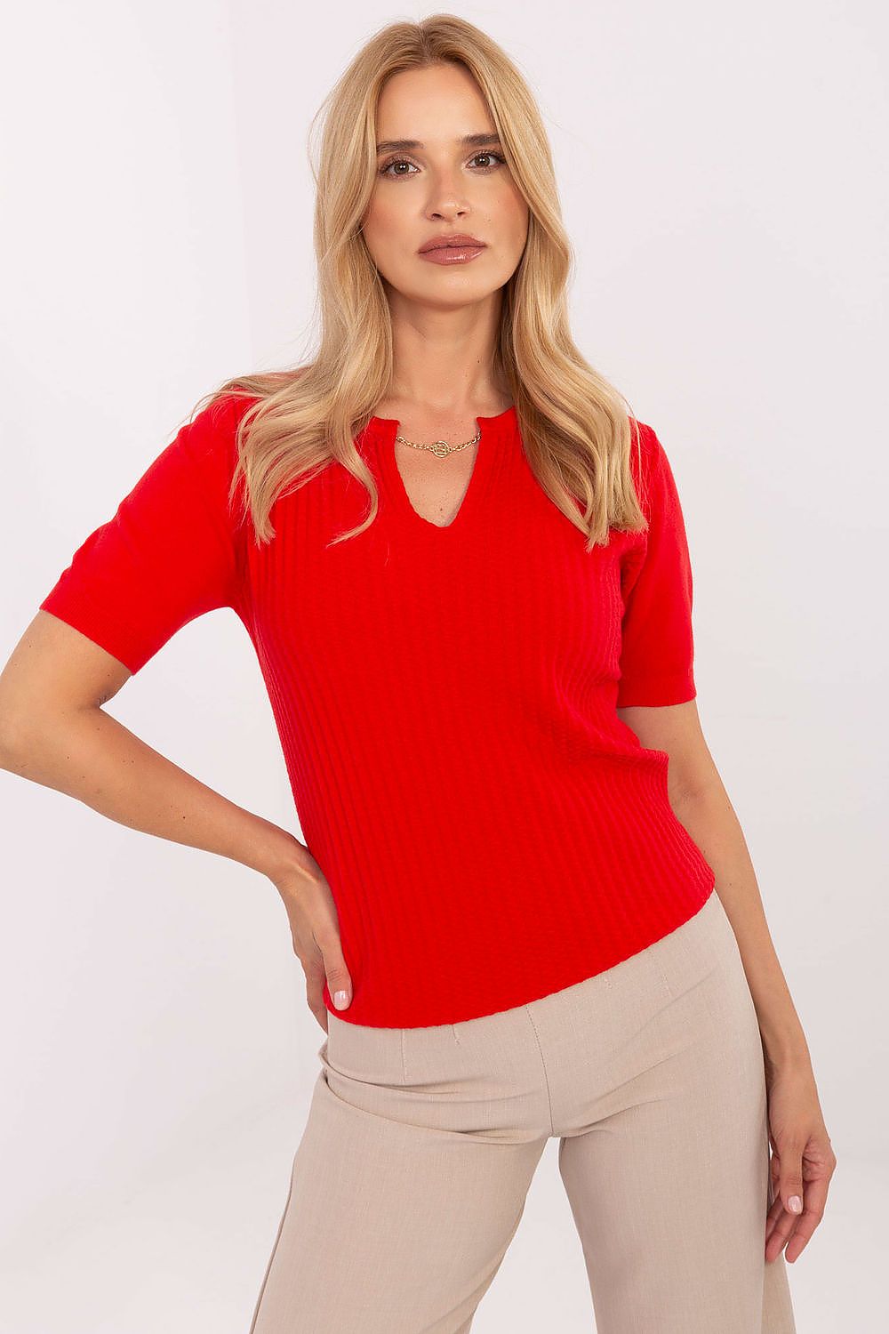 Pull à manches courtes model 216769 Factory Price