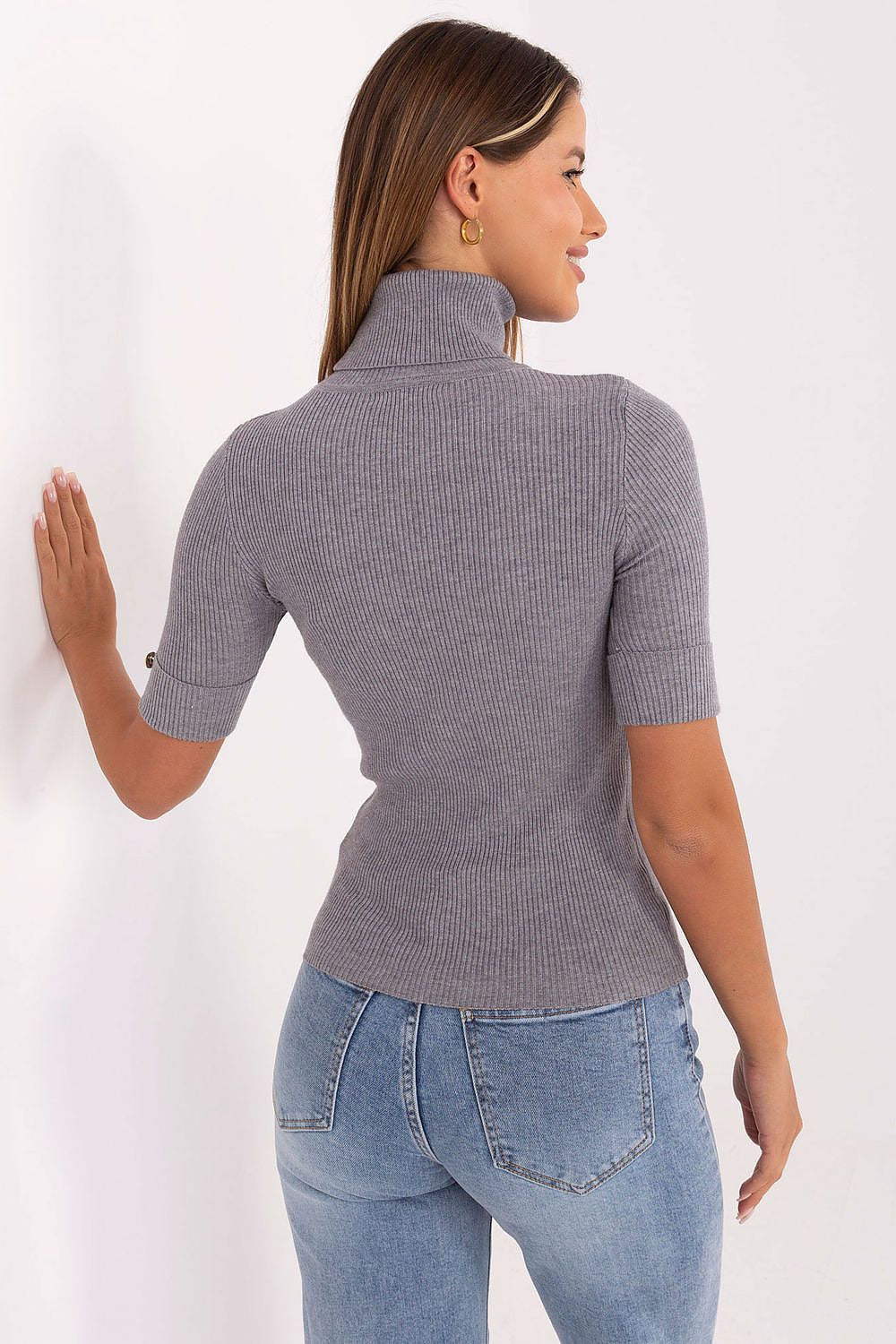 Pull à manches courtes model 217316 Factory Price