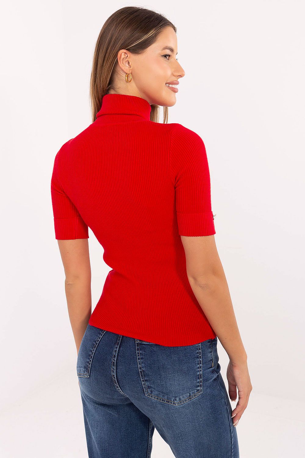 Pull à manches courtes model 217317 Factory Price