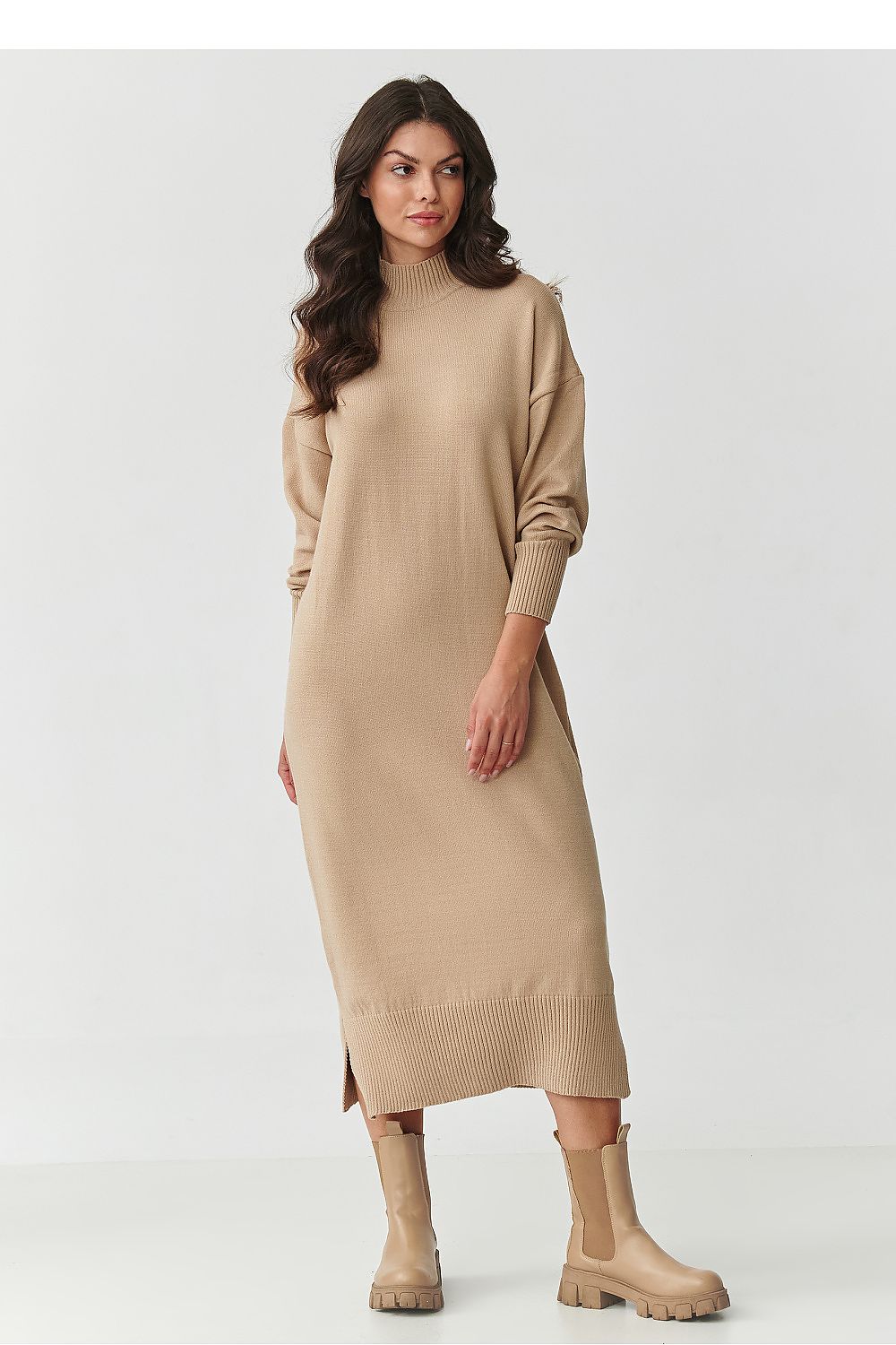 Robe de jour model 217888 Makadamia