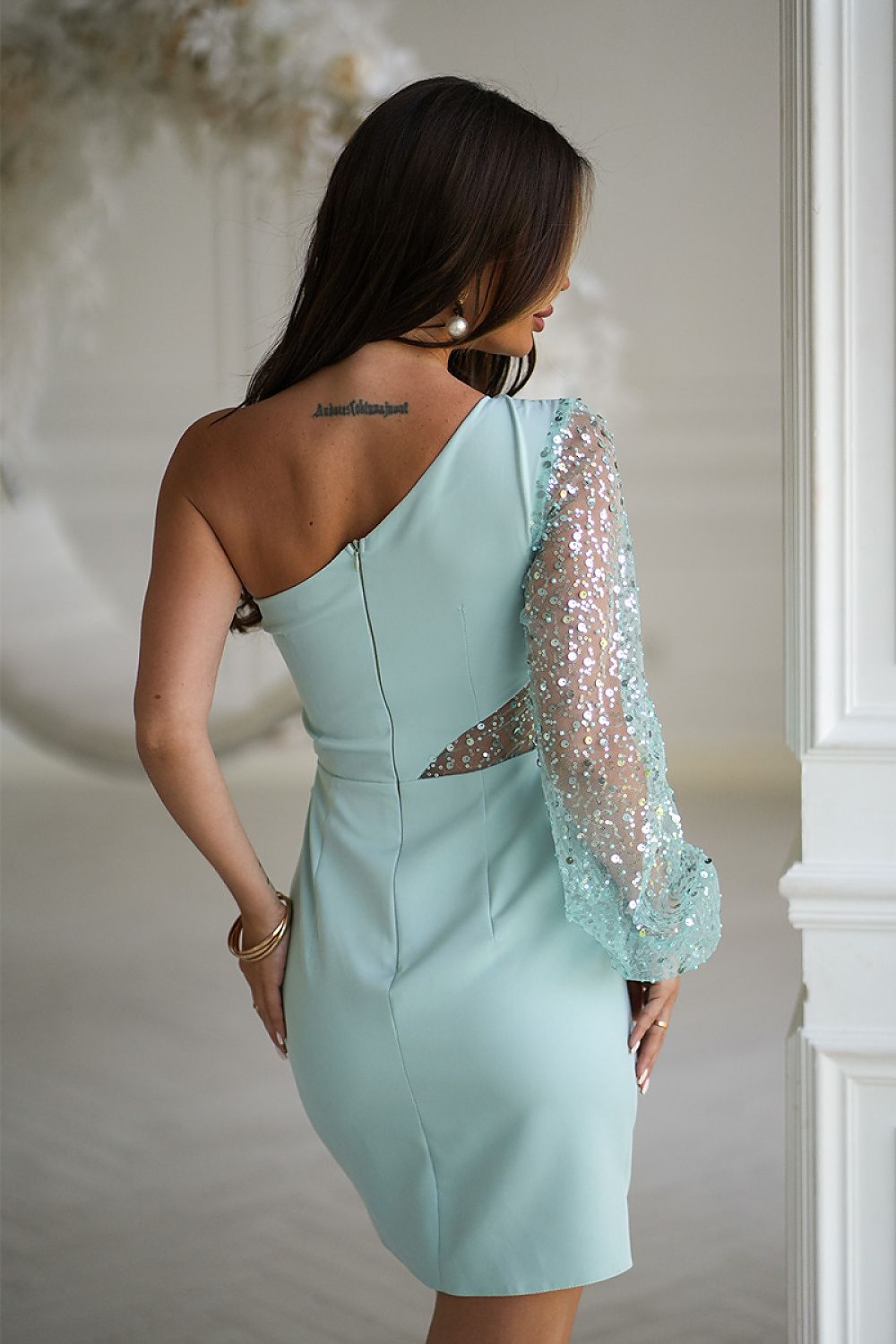 Robe courte model 219683 Bicotone