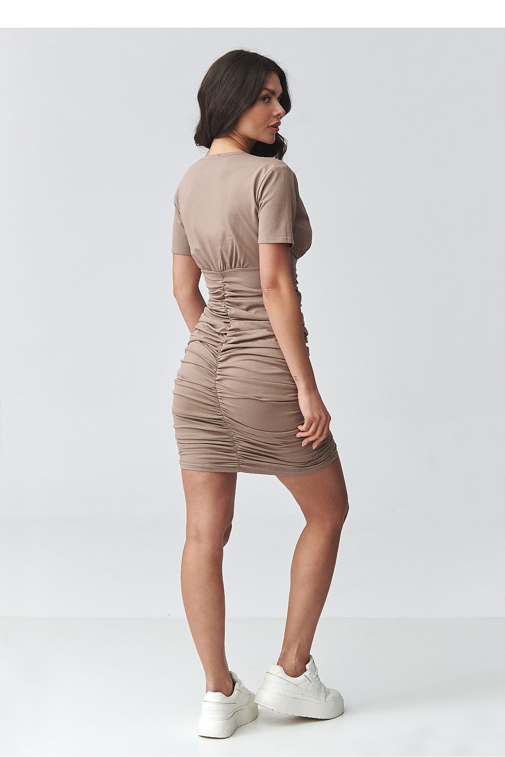 Robe de jour model 225648 Makadamia