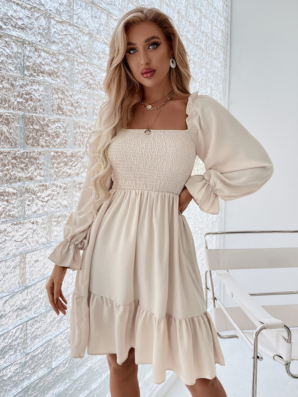 ROBE BOHÈME BUSTIER FRONCÉ