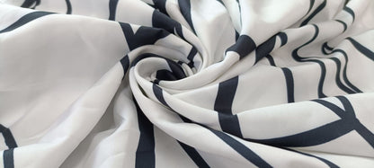 ROBE LONGUE BLANCHE IMPRIMEE