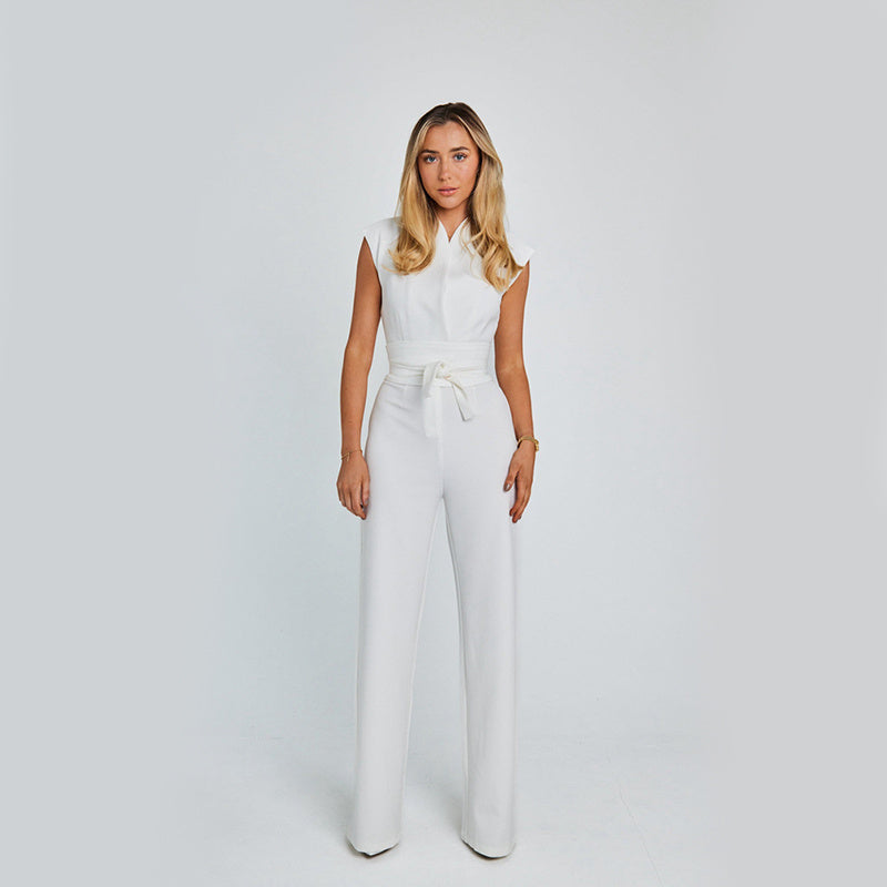 COMBINAISON SANS MANCHES AVEC CEINTURE